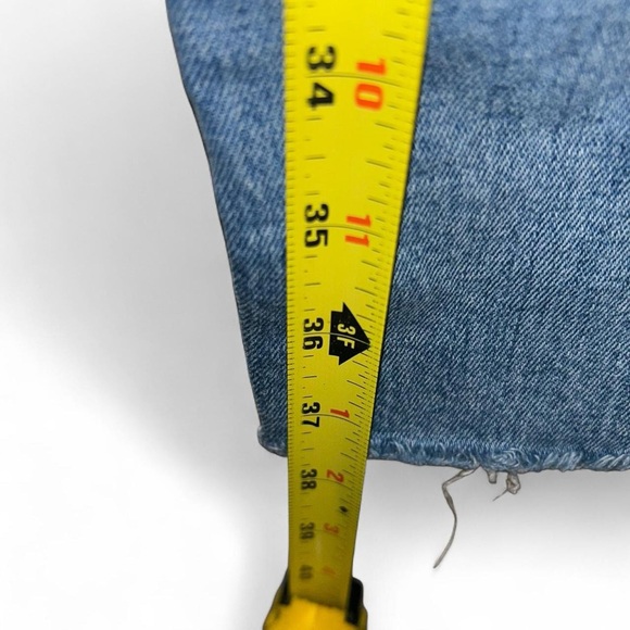 Madewell The High-Rise Slim Crop Boyjean: Knee-Rip Edition size 25 - Picture 4 of 9